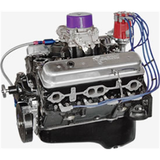 BluePrint MBP3830CTC GM 383 Base Marine Engine, Cast Iron Vortec Heads
